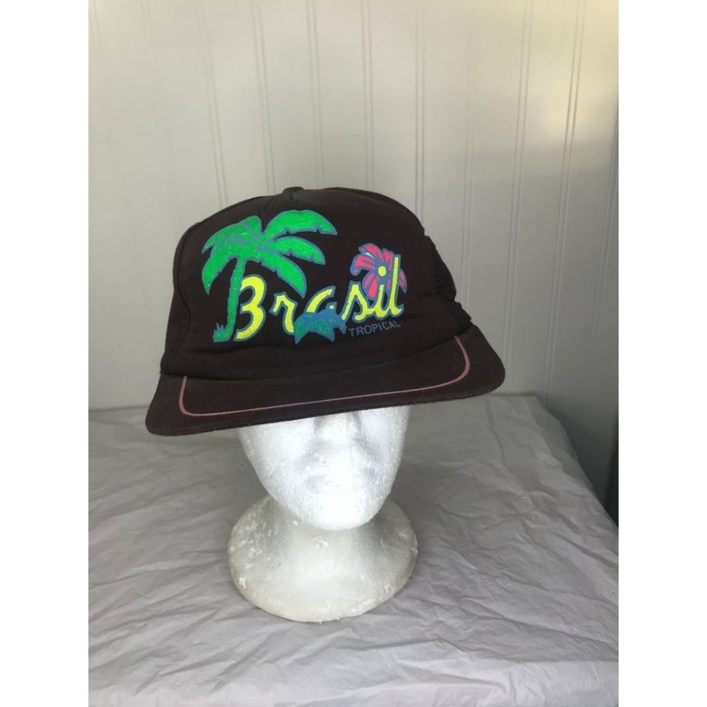 Vintage Brazil Snapback Hat Cap